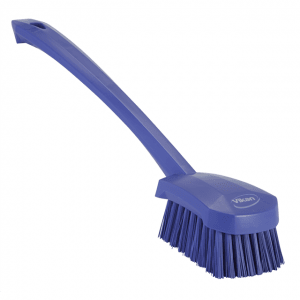 Vikan 41868 Washing Brush with long handle 415 mm Hard Purple
