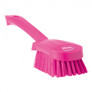 Vikan 41921 Washing Brush w/short Handle 270 mm Pink