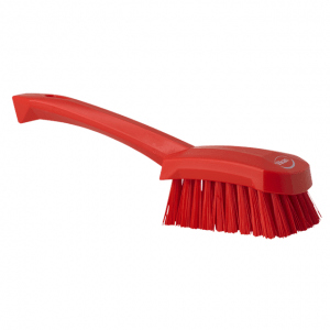 Vikan 41924 Washing Brush w/short Handle 270 mm Red
