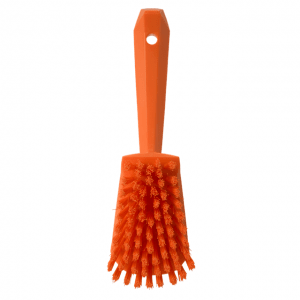 Vikan 41927 Washing Brush w/short Handle 270 mm Orange
