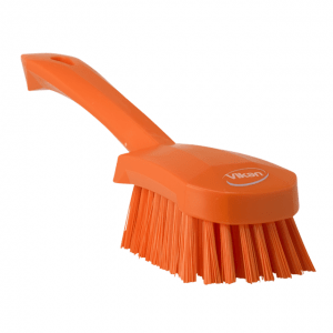 Vikan 41927 Washing Brush w/short Handle 270 mm Orange
