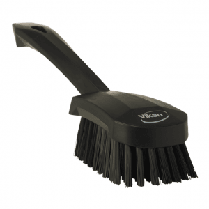 Vikan 41929 Washing Brush w/short Handle 270 mm Black