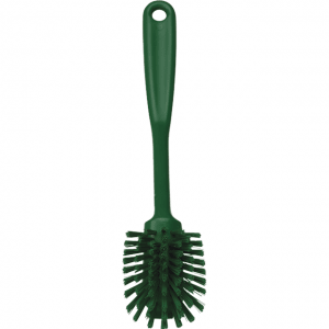 Vikan 42372 Dish Brush with scraping edge 280 mm Medium Green