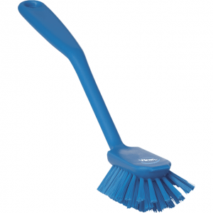 Vikan 42373 Dish Brush with scraping edge 280 mm Medium Blue