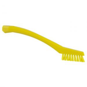 Vikan 44016 Detail Brush 205 mm Very hard Yellow
