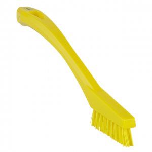 Vikan 44016 Detail Brush 205 mm Very hard Yellow
