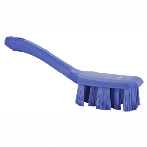 Vikan 41798 UST Hand Brush w/short handle 260 mm Hard Purple