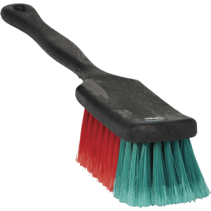 Vikan 522252 Vehicle Brush w/Long Handle 420 mm Soft/split Black
