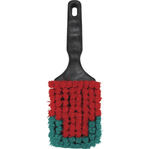 Vikan 522752 Vehicle Brush w/Short Handle 275 mm Soft/split Black