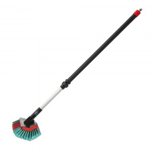 Vikan 524752 Washing Brush waterfed High/Low 280 mm Soft/splitBlack
