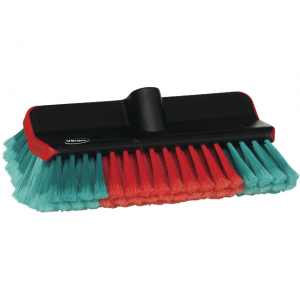 Vikan 524752 Washing Brush waterfed High/Low 280 mm Soft/splitBlack