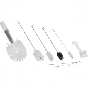 Vikan 5357 Brush Kit f/Softice Machines Red