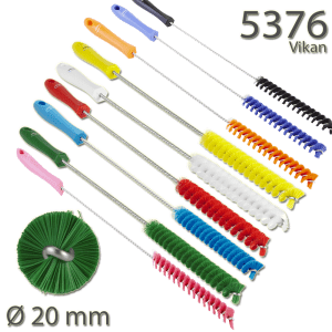 Vikan - 520052 Brosse/Raclette à neige 490 mm Fibres Dures Noir - AAVA  Color Coded Tools