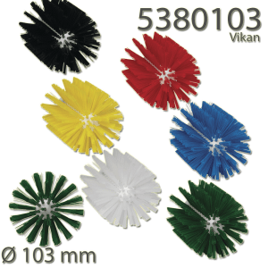 Vikan 5380103 Pipe Cleaning Brush f/handle Ø103 mm Medium