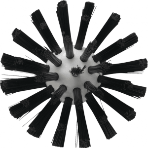 Vikan 5380779 Pipe Cleaning Brush f/handle Ø77 mm Medium Black