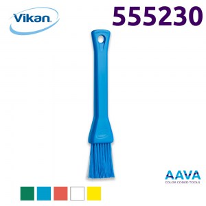 Vikan - 64403 Cepillo de mano P/ para uñas 130 mm Cerdas Duras Azul - AAVA  Color Coded Tools