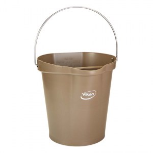 Vikan 568666 Bucket 12 Litre(s) Brown