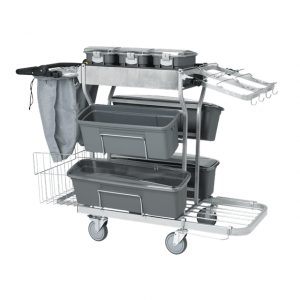 Vikan 580110 Cleaning trolley large 60 cm Grey