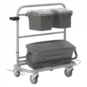 Vikan 580410 Slimliner Cleaning Trolley 40 cm Grey
