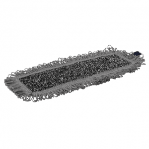 Vikan 548225 Vikan Wet Scrub Mop Hook & Loop 25 cm Grey