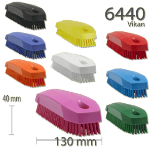 Vikan 6440 Hand Brush S / Nailbrush 130 mm Hard