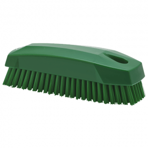 Vikan 64402 Hand Brush S / Nailbrush 130 mm Hard Green