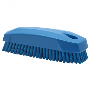 Vikan 64403 Hand Brush S / Nailbrush 130 mm Hard Blue