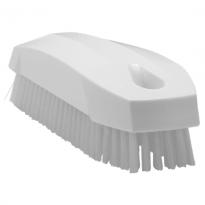 Vikan 64405 Hand Brush S / Nailbrush 130 mm Hard White