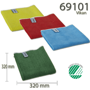 Vikan 69101 Original Microfibre cloth 32 x 32 cm