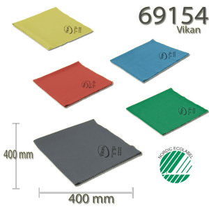 Vikan 69154 Microfibre Lustre cloth 40 x 40 cm