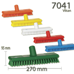 Vikan 7041 Deck Scrub waterfed 270 mm Very hard