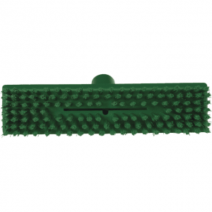 Vikan 70412 Deck Scrub waterfed 270 mm Very hard Green