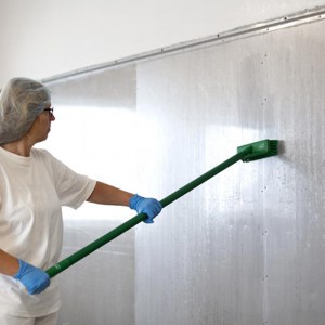 Vikan 7042 Compact Wall/Deck Scrub 225 mm Hard