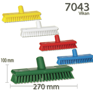 Vikan 7043 Deck Scrub waterfed 270 mm Medium