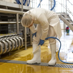 Vikan 7057 Hand Brush Waterfed 330 mm Hard