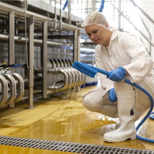 Vikan 7057 Hand Brush Waterfed 330 mm Hard