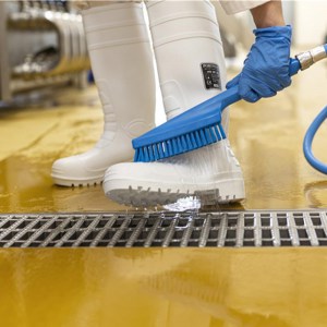 Vikan 7057 Hand Brush Waterfed 330 mm Hard