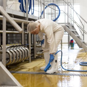 Vikan 7057 Hand Brush Waterfed 330 mm Hard