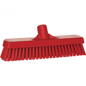 Vikan 70604 Wall-/Floor Washing Brush 305 mm Hard Red