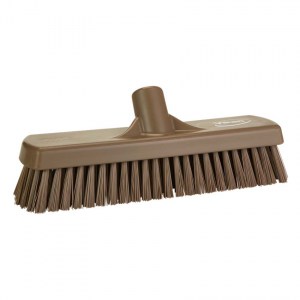 Vikan 706066 Wall-/Floor Washing Brush 305 mm Hard Brown