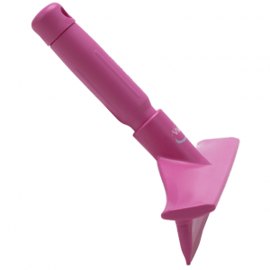 Vikan 71251 Ultra Hygiene Table Squeegee w/Mini Handle 245 mm Pink