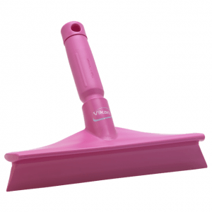 Vikan 71251 Ultra Hygiene Table Squeegee w/Mini Handle 245 mm Pink