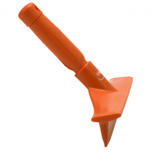 Vikan 71257 Ultra Hygiene Table Squeegee w/Mini Handle 245 mm Orange