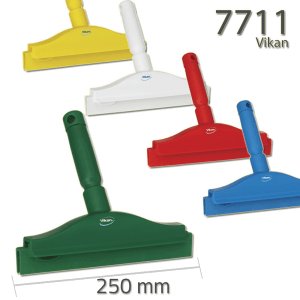Vikan 7711 Hygienic Hand Squeegee with replacement cassette 250 mm