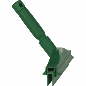 Vikan 77112 Hygienic Hand Squeegee with replacement cassette 250 mm Green