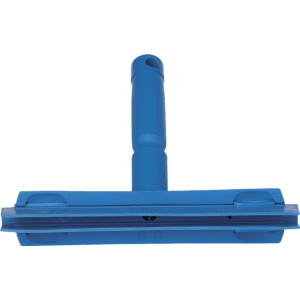 Vikan 77113 Hygienic Hand Squeegee with replacement cassette 250 mm Blue