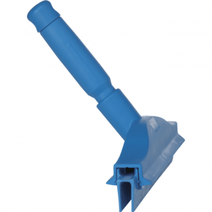 Vikan 77113 Hygienic Hand Squeegee with replacement cassette 250 mm Blue