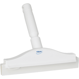 Vikan 77115 Hygienic Hand Squeegee with replacement cassette 250 mm White