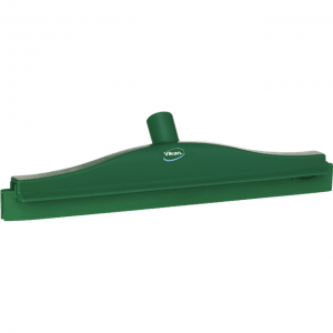 Vikan 77122 Hygienic Floor Squeegee w/replacement cassette 405 mm Green