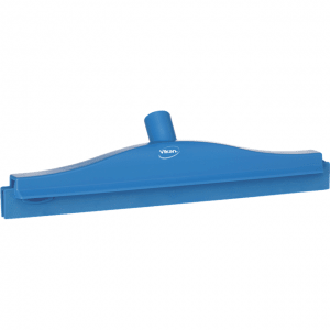 Vikan 77123 Hygienic Floor Squeegee w/replacement cassette 405 mm Blue